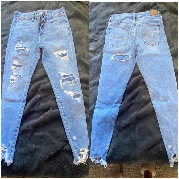 Abercrombie and fitch, hollister, and American eagle jeans - Picture 6 of 6